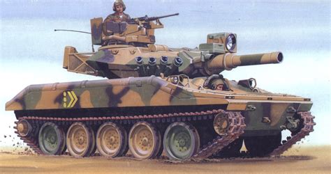 M551 "Sheridan", Легкий танк | Энциклопедия военной техники