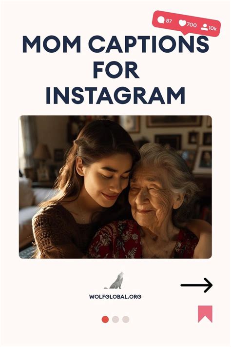 80+ Heart-Tugging Mom Captions for Instagram in 2024 | Caption for mom