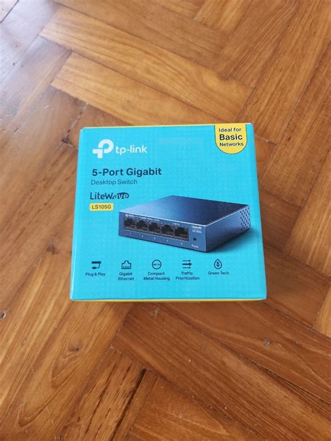 Tp-Link 5-Port Gigabit Desktop switch, Computers & Tech, Parts ...