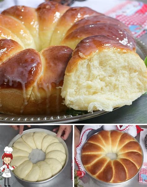 Pao Caseiro Doce Facil E Fofinho - Pão Doce Caseiro Fácil: Tão fofinho que desmancha nas mãos e derrete na ...