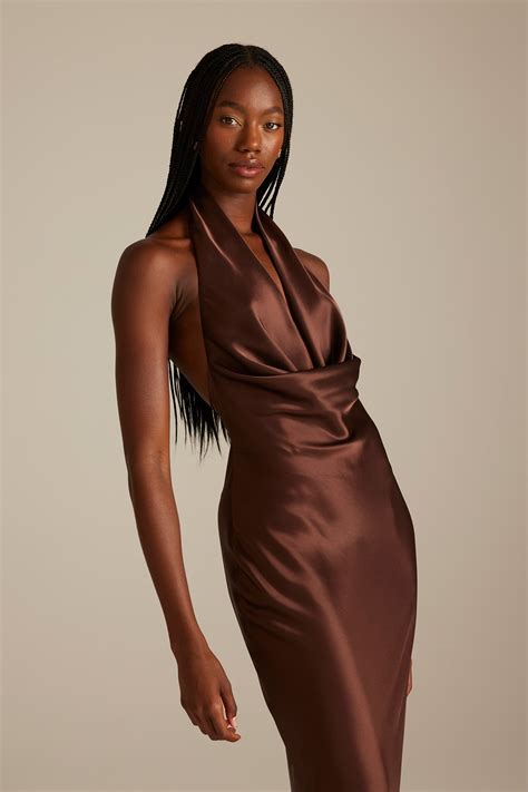 Dillon | Espresso Brown Bridesmaid Dresses – Grace Loves Lace US
