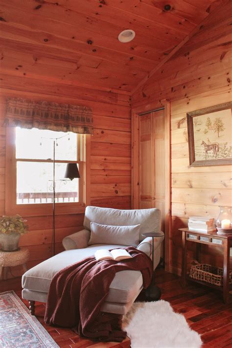 Cozy Cabin Living Room - The M.A. Times by Marianne