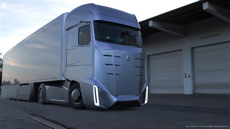 Kamaz E-Truck | Internship project on Behance