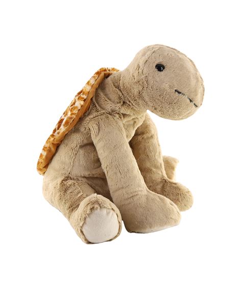 Tetty The Turtle, Large Heatie With Microwaveable Silica Bead Pillow Insert