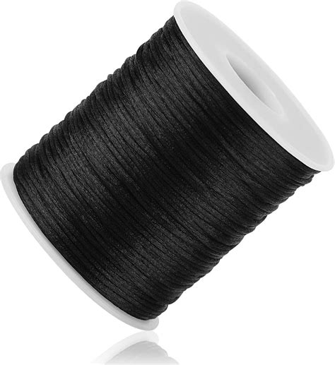 amazoncom kblick black nylon string cord mm  yards black twine