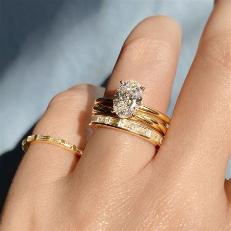 engagement gold wedding rings   astyledweddingcom