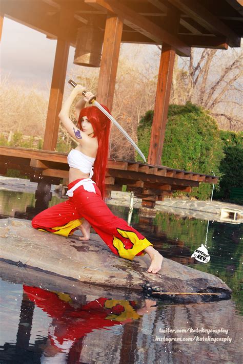 Erza Scarlet Samurai from Fairy Tail - by Kate Key (self) | Scrolller