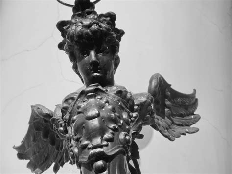 Free picture: angel, bronze, bust, cast iron, statue, sculpture, art