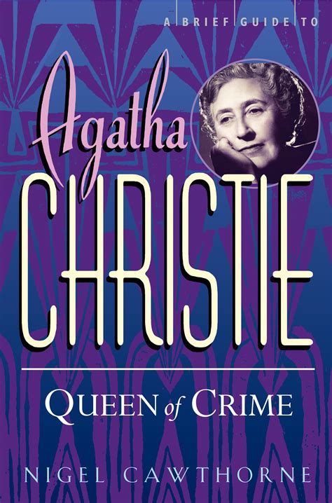 A Brief Guide To Agatha Christie by Nigel Cawthorne - Books - Hachette