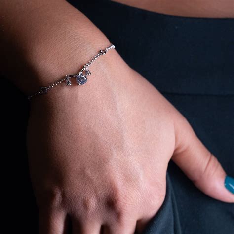 Сребърна гривна зодия "Везни" – Silenti Jewelry