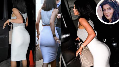 Kylie Got Back! Jenner Shows Off Her Booty In Tight Dress During Salon