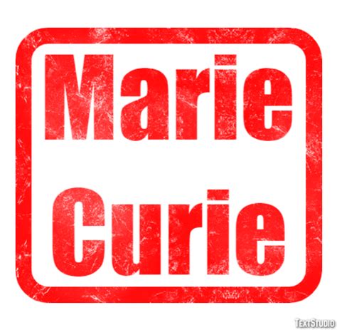 Marie Curie Text Effect and Logo Design Celebrity