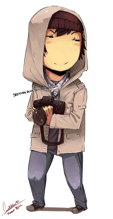 Chibi Photographer by faustsketcher on DeviantArt