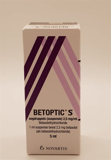 BETOPTIC S OOGDR 0,25% NOVARTIS 5ML - SOMA PHARMA