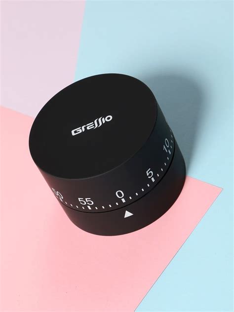 Таймер Механические GRESSIO, черный купить по выгодной цене в интернет ...
