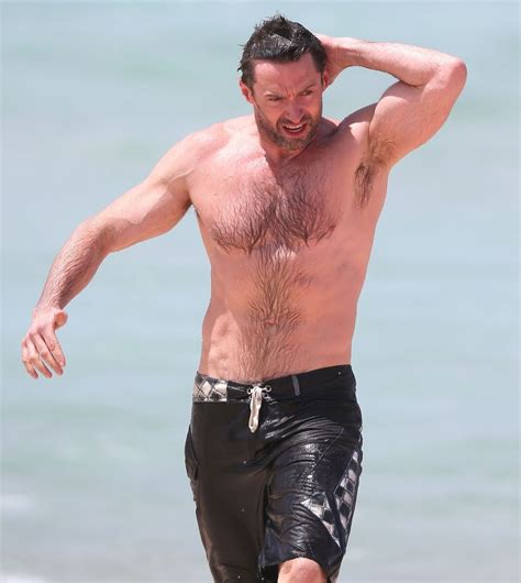 Hugh Jackman: Shirtless Stud at Bondi Beach! | Hollywood Gossip 24