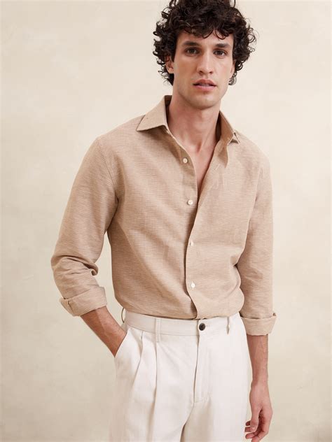 Mens Linen Shirts | Banana Republic