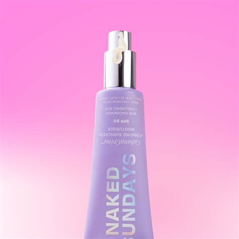 SPF50 CabanaCrème™ Hydrating Moisturizer – Naked Sundays USA