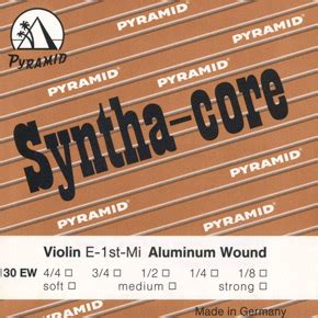 Струны для скрипки Pyramid Syntha-core 3/4 (набор) купить