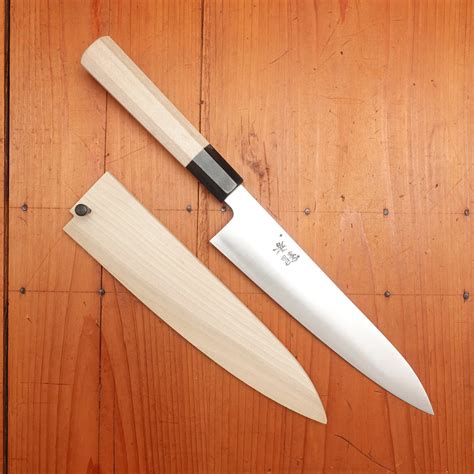 ashi hamono ginga mm wa gyuto swedish stainless   bernal