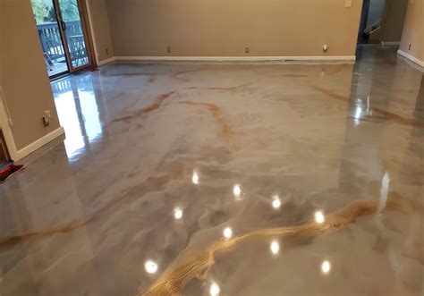 Metallic Epoxy Floor Installation – Flooring Blog