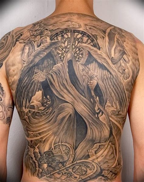 Angel Of Death Tattoo