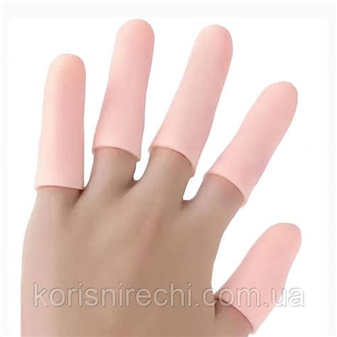 Силиконовый напальчник для пальцев рук 5шт (ID#2288590090), цена: 220 ...