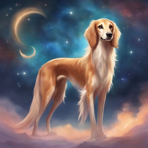 Saluki Dog by ZENART07 on DeviantArt