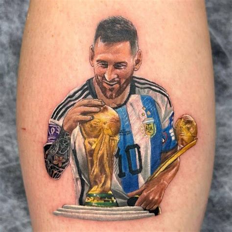 Lionel Messi tattoos all the rage after World Cup victory as Argentina ...