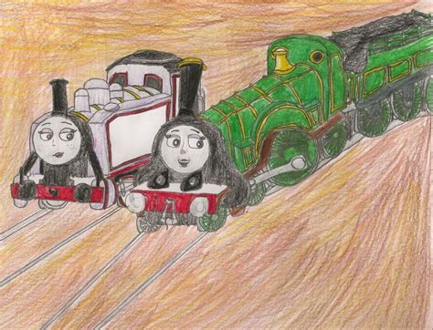 Rosie And Emily - Thomas the Tank Engine Fan Art (40142742) - Fanpop