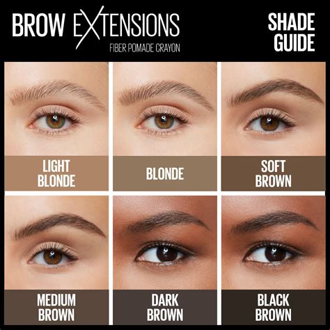 Maybelline Brow Extensions Defining Eyebrow Makeup for Thicker Natural ...