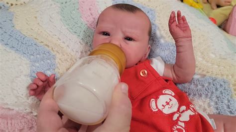 Night Time Routine For Baby| Changing & Feeding Reborn Baby ...