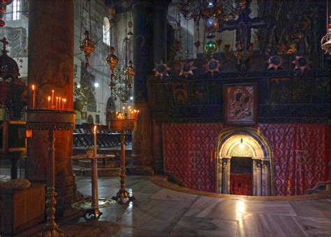Вифлеем (Палестина). Церковь Рождества Христова, фотография. интерьер и ...