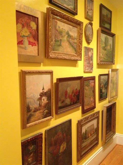 Lowfields Farm: How to arrange a wall of pictures
