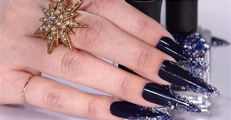 Swarovski Crystal Nails | Tutorial | POPSUGAR Beauty