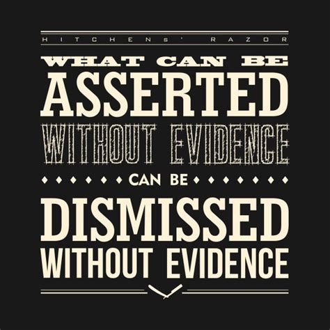 Razor #5: Hitchens’ Razor | Moonpointer : Buddhist Blog of Everyday Dharma