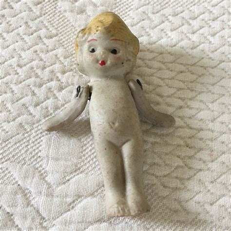 Antique Porcelain Miniature KEWPIE DOLL. Made in Japan | Etsy