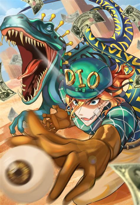 diego brando (jojo no kimyou na bouken and 1 more) drawn by vivian87305