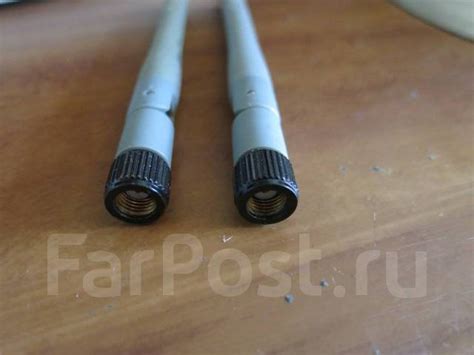 Антенна для Wi-Fi D-Link 2 dBi, б/у, в наличии. Цена: 100₽ во Владивостоке