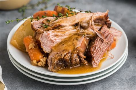 Slow Cooker Pork Roast with Gravy - The Magical Slow Cooker