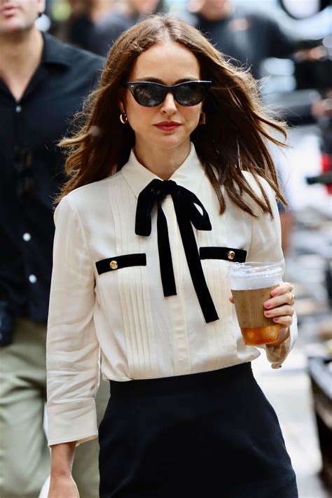 Natalie Portman - Debuts Chic Set Style for "Good Sex" • CelebMafia