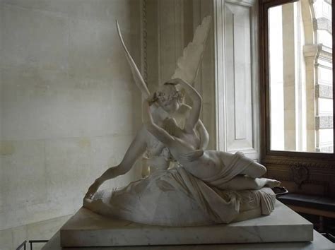 Eros E Psique Escultura - Canova's Cupid and Psyche Winged Victory Of Samothrace, Eros And Psyche ...
