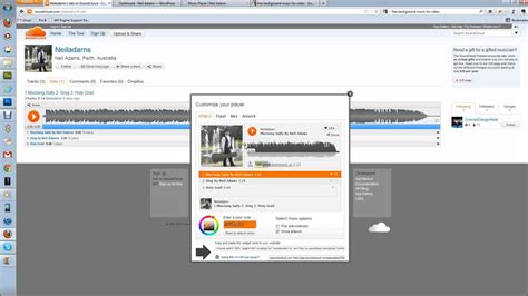 How to Embed A SoundCloud Music Player - YouTube