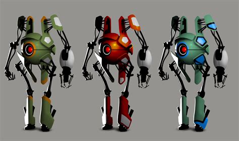 Концепт-арты, рендеры, обложки Portal 2