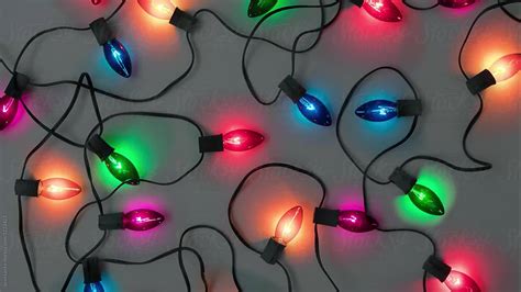 "Christmas Lights Blinking In Loopable Patterns" by Stocksy Contributor ...