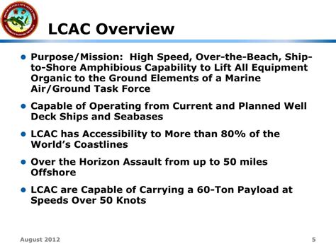 PPT - FY13 LCAC SLEP RFI Brief August 2012 PowerPoint Presentation ...