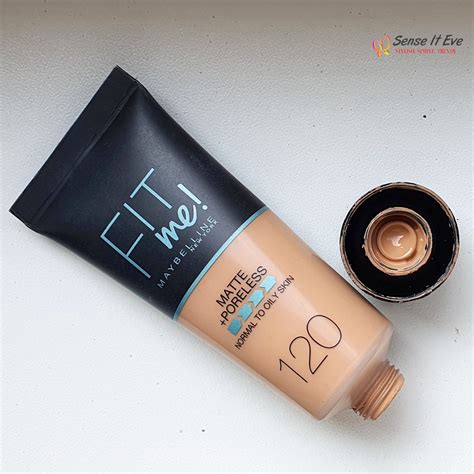 Maybelline Fit Me Matte + Poreless Foundation Swatch