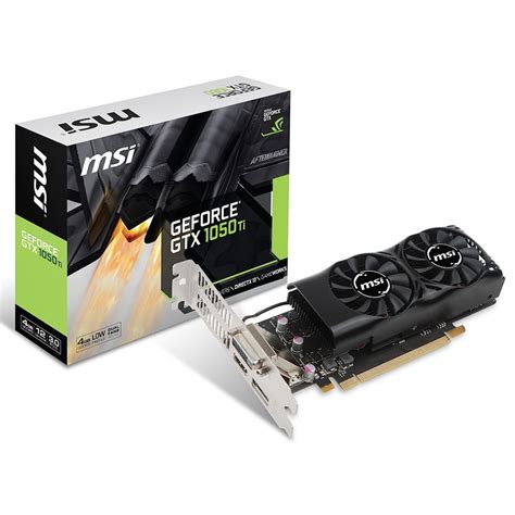 GeForce GTX 1050 Ti 4GT LP | MSI グラフィックボード GeForce GTX 1050 Ti | 株式会社アスク