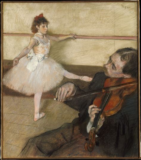 Edgar Degas | The Dance Lesson | The Met | Degas paintings, Edgar degas