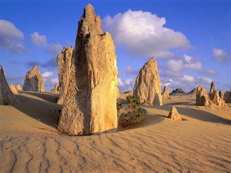 trees landscape rock nature clouds desert national park valley